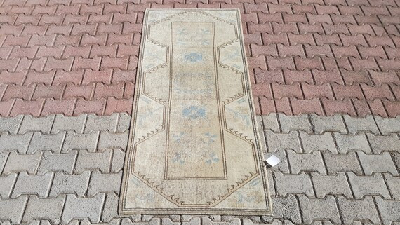 26x 62 Ft Turkish Vintage Oushak Runner Rug Handmade Wool | Etsy | Etsy (US)