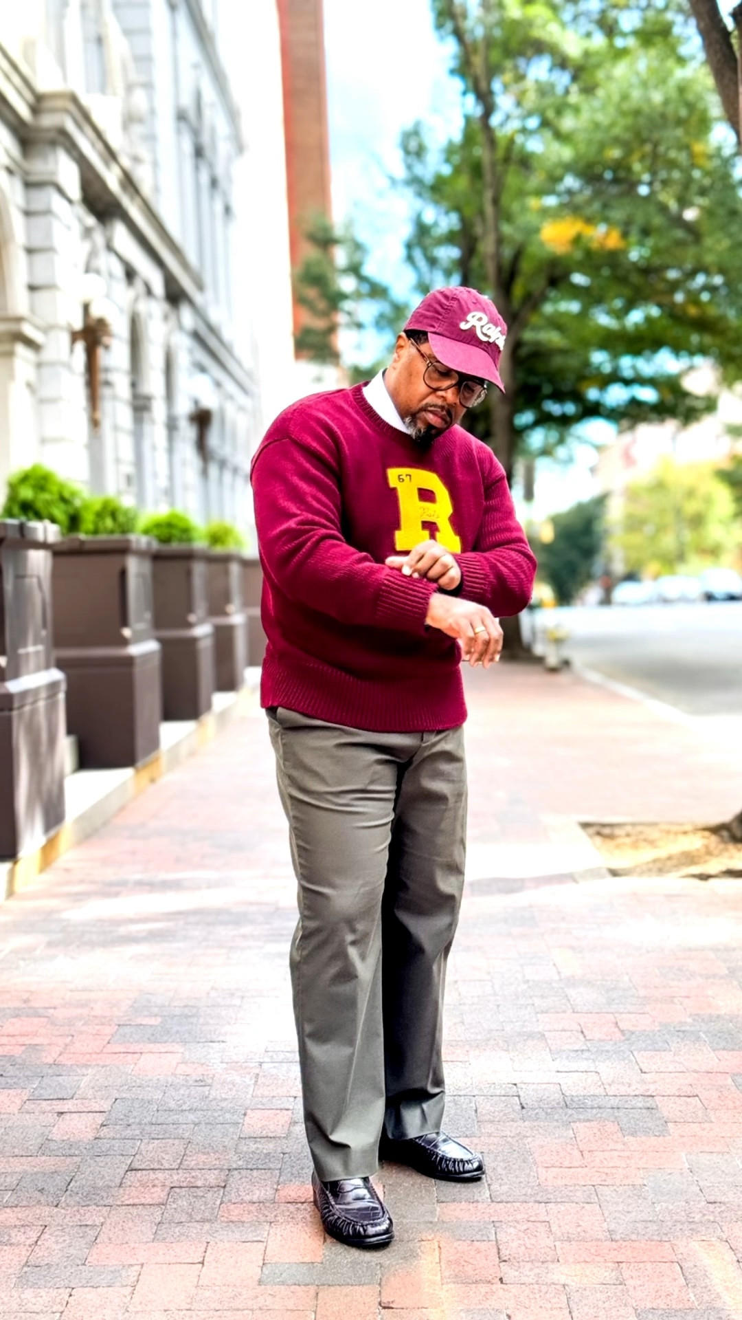 The details make the difference between dressed and well-dressed.

THE BREAKDOWN:

@ralphlauren Logo Poplin Cap
@ralphlauren Letterman Sweater 
@ralphlauren Polka Dot Tie 
@macys Stripped Pointed Collar Dress Shirt 
@bananarepublic Trousers 
@bananarepublic Loafers
@gucci eyewear 

#preppy #menswear  #menstyledaily #trending #ralphlauren #preppystyle #mensfashion #outerwear  #monday #workwear #fashionblogger #fall #meta #fallfashion  #contentcreator #content  #style #menwithstyle #styleinspo #fashion #classic #classicman #dapper #grwm 
#menswearinfluencer  #viral  # #photography  #OOTD #menswearblogger  less

#LTKStyleTip #LTKU #LTKMens
