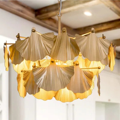 Anaise 8 - Light Shaded Drum Chandelier | Wayfair North America