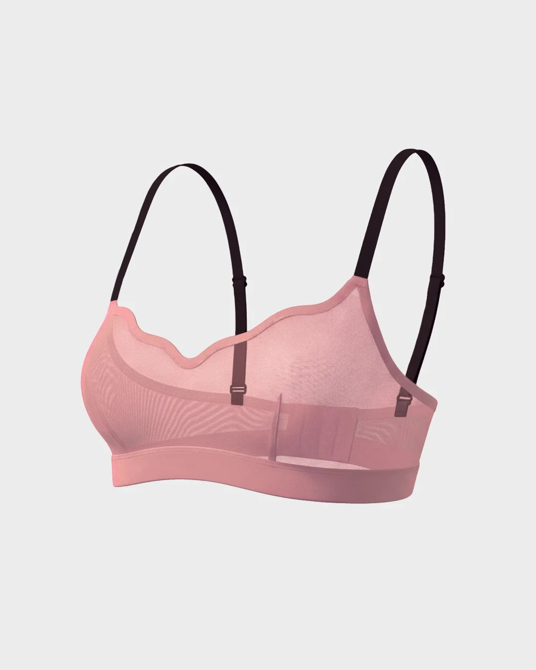 Kiss & Tell Sheer Bralette \u2013 Seamless, No Wire | EBY (US)