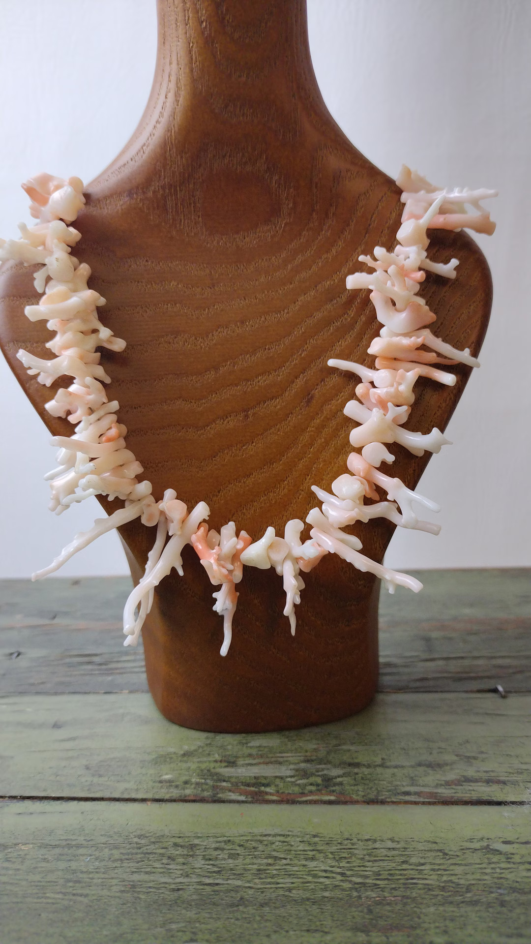 Vintage Angel Skin Coral Branch Necklace, 1960s Undyed Statement Jewelry - Etsy | Etsy (US)