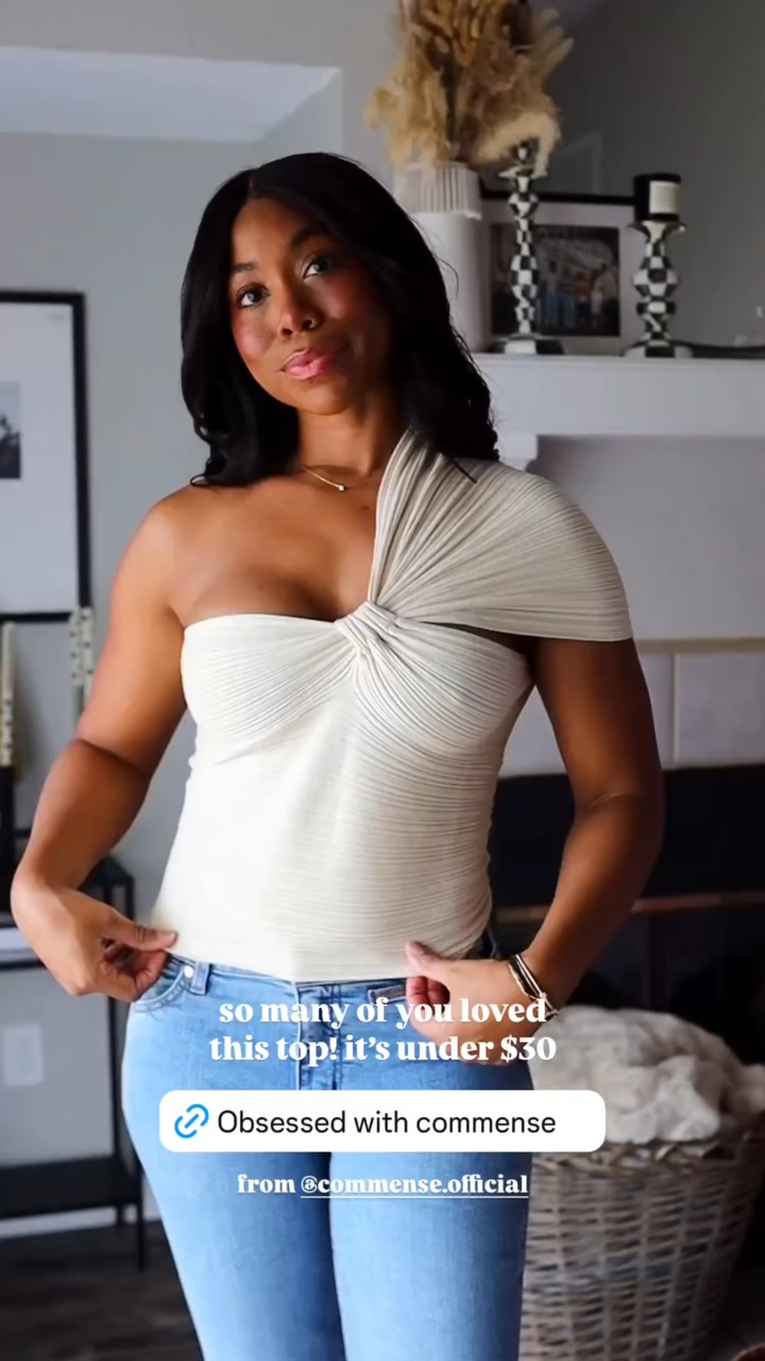 so many of you loved this top! it’s under $30 from @commense.official! Great for date night, spring and summer outfits or vacation 

#LTKWatchNow #LTKStyleTip #LTKFindsUnder50