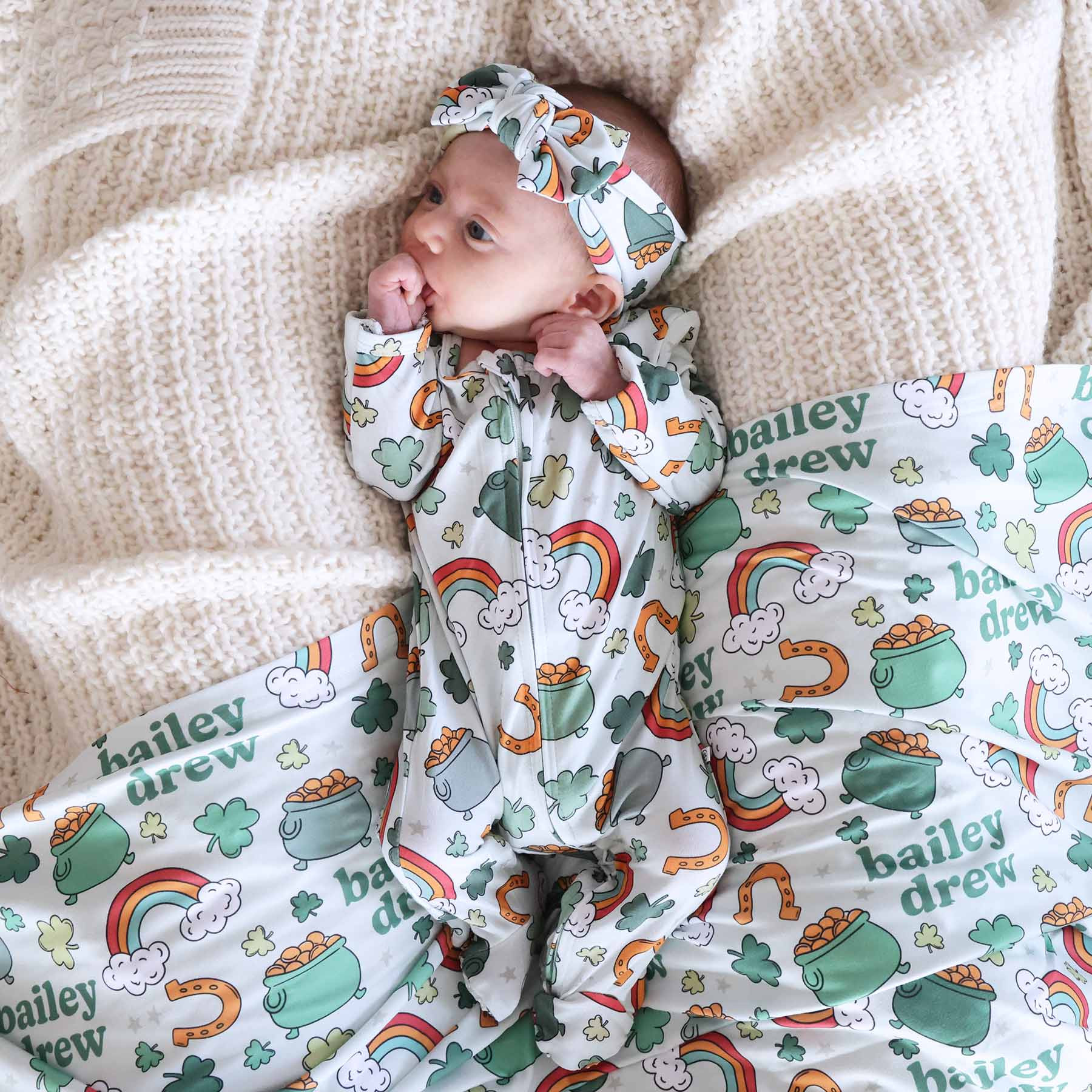 Pinch Proof Zipper Footie | Caden Lane