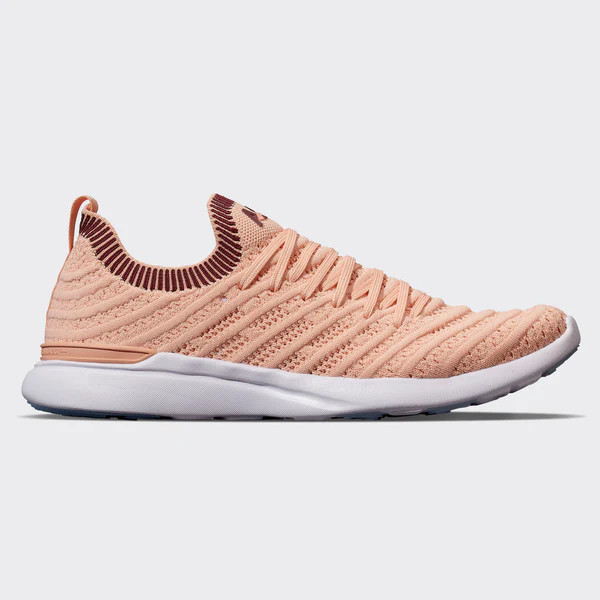 Women's TechLoom Wave Blush / Burgundy / Ribbed | APL