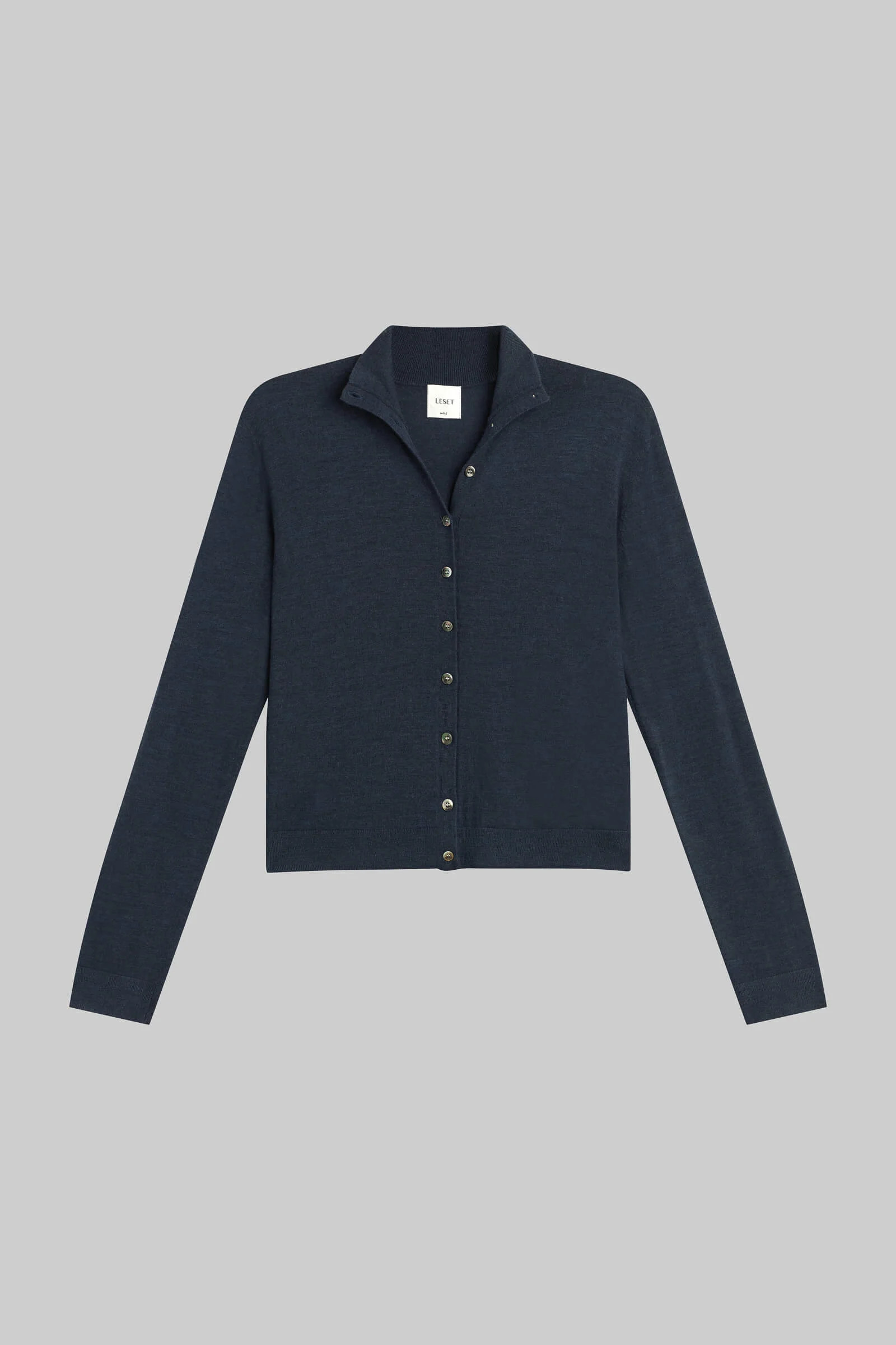 James Mock Neck Cardigan | LESET