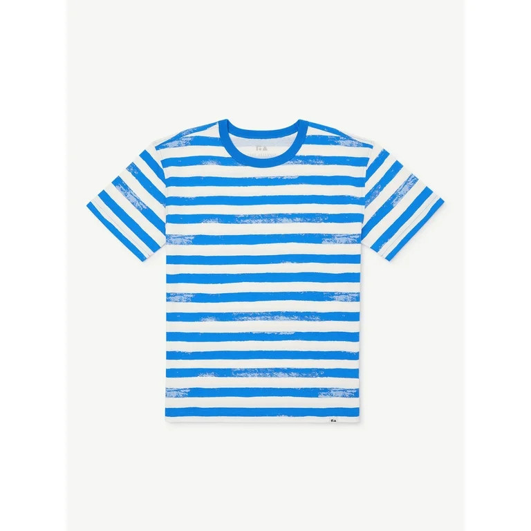 Free Assembly Boys Striped Tee, Sizes 4-18 | Walmart (US)