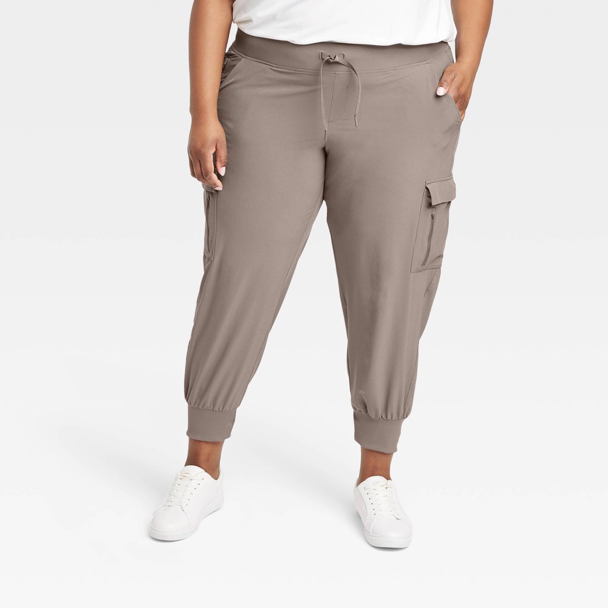 Women's Stretch Woven Cargo Pants - All In Motion™ | Target