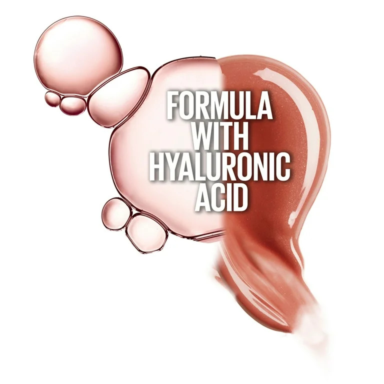 Maybelline Lifter Gloss Lip Gloss Makeup with Hyaluronic Acid, Moon | Walmart (US)