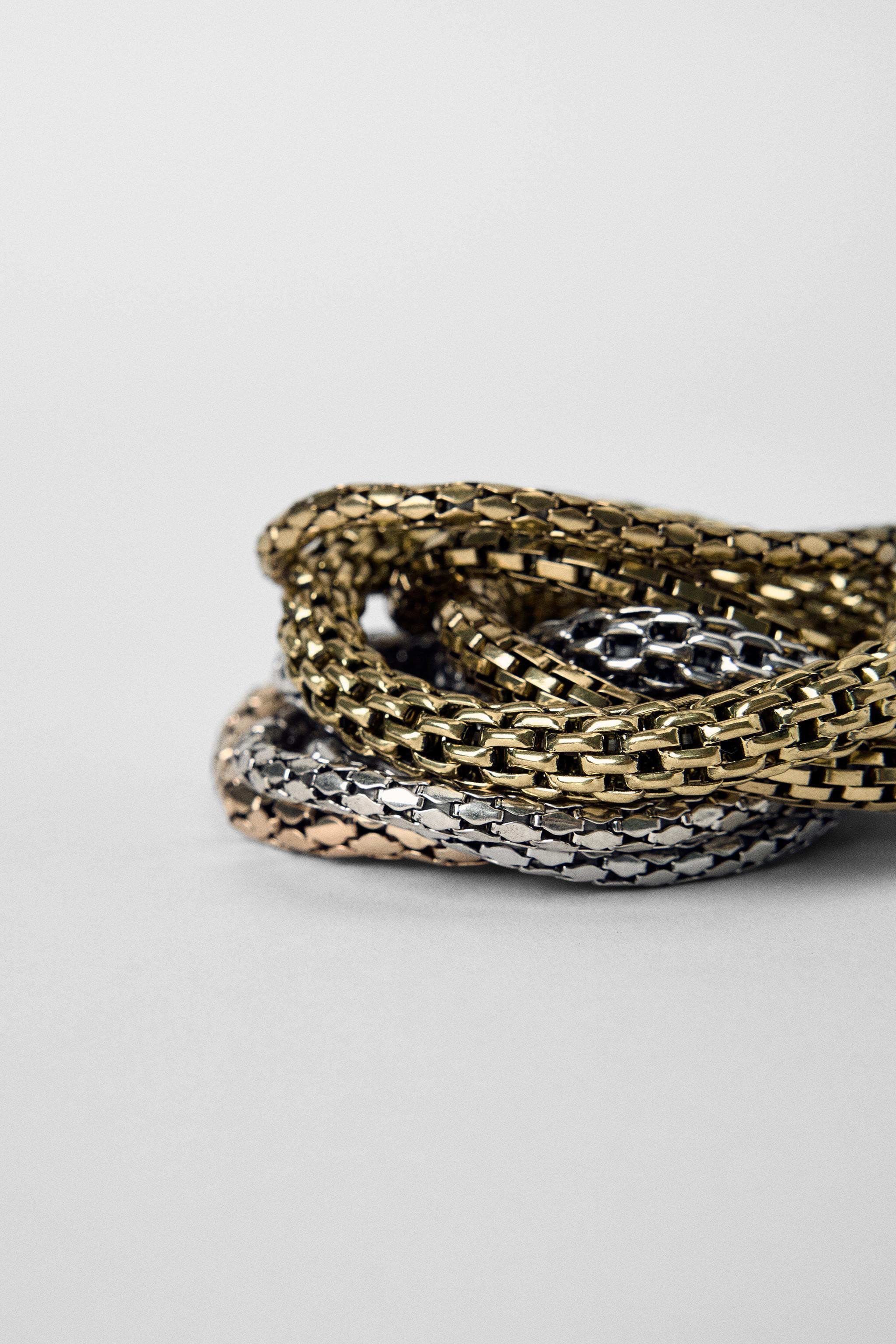 METAL BRACELET PACK KATE MOSS X ZARA | Zara US