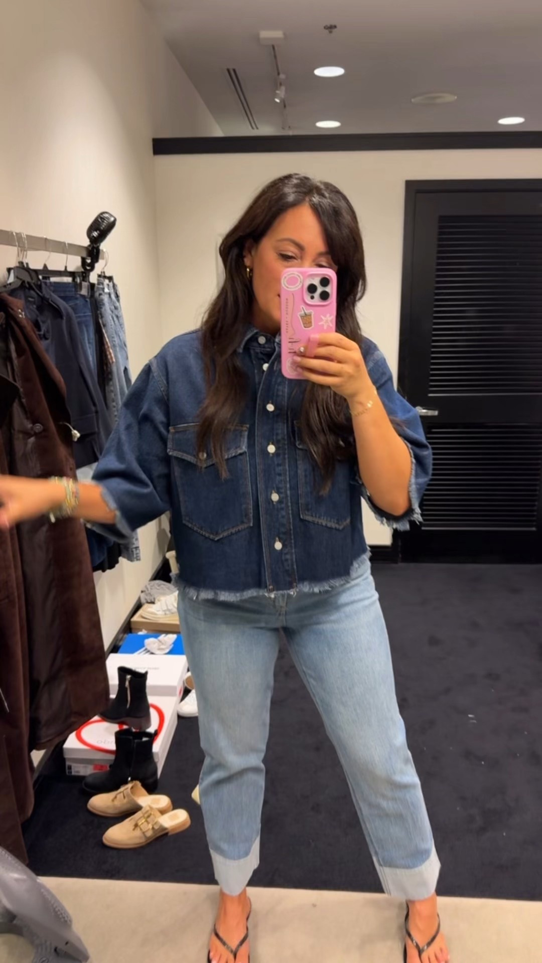 Another one of my favorite finds! Runs very big, wearing an XS and it’s still roomy.
• size 6 denim

#LTKFindsUnder50 #LTKStyleTip #LTKSeasonal