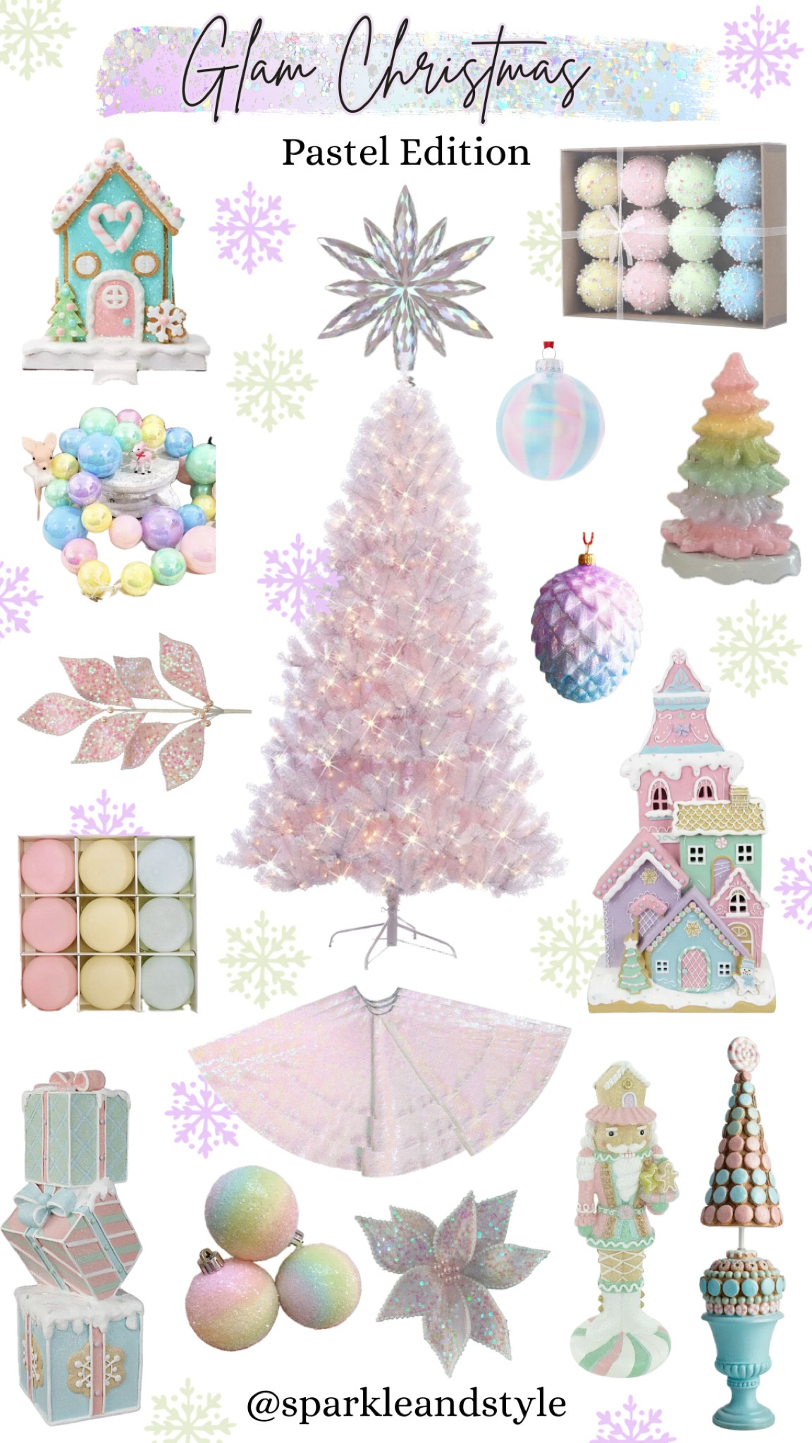 Glam Christmas: Pastel Edition 🩷🩵💜

Christmas decor, Christmas tree, Christmas ornaments, Christmas ribbon, Christmas tree skirt, christmas stocking, Christmas wreath, Christmas tree topper, Christmas stocking holder, pastel purple, green, pink, and blue Christmas decor, white Christmas tree, iridescent Christmas tree lights, pastel Christmas ornaments, white iridescent fuzzy ornaments, white iridescent sequin Christmas tree skirt, lilac Christmas sprays, pastel rainbow ornaments, iridescent Christmas tree topper, pastel rainbow nutcrackers, pastel rainbow outdoor Christmas decor, Pastel gingerbread outdoor Christmas decor, pastel Christmas wreath, pastel Christmas countdown, pastel gingerbread house, iridescent poinsettia, pastel acorn ornament, velvet ornaments, pastel rainbow garland, pastel Christmas decor, home interior, home decor, home accessories, home decoration, glam Christmas decor, girly girl Christmas, Luxe Christmas, elegant Christmas, classy Christmas, Christmas tree decorations, Christmas decorations


#LTKHome #LTKSeasonal #LTKHoliday