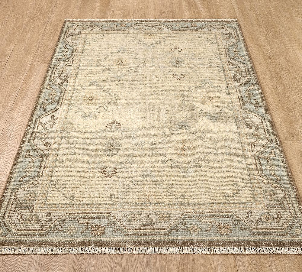 Mabel Hand-Knotted Wool Rug | Pottery Barn (US)