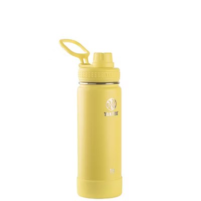 Takeya 18oz Actives Insulated Stainless Steel Water Bottle with Spout Lid | Target