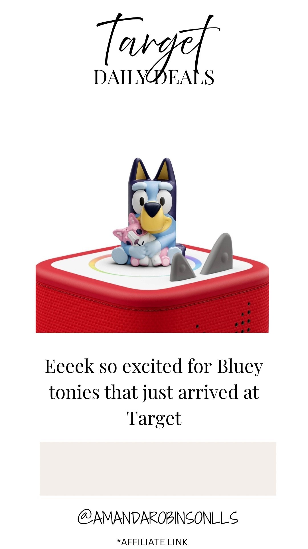Target finds
Bluey tonie figurines

#LTKKids