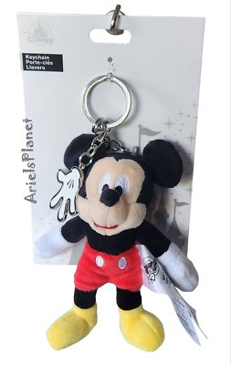Disney Parks Mickey Mouse Bag Charm Keychain Plush  | eBay | eBay US