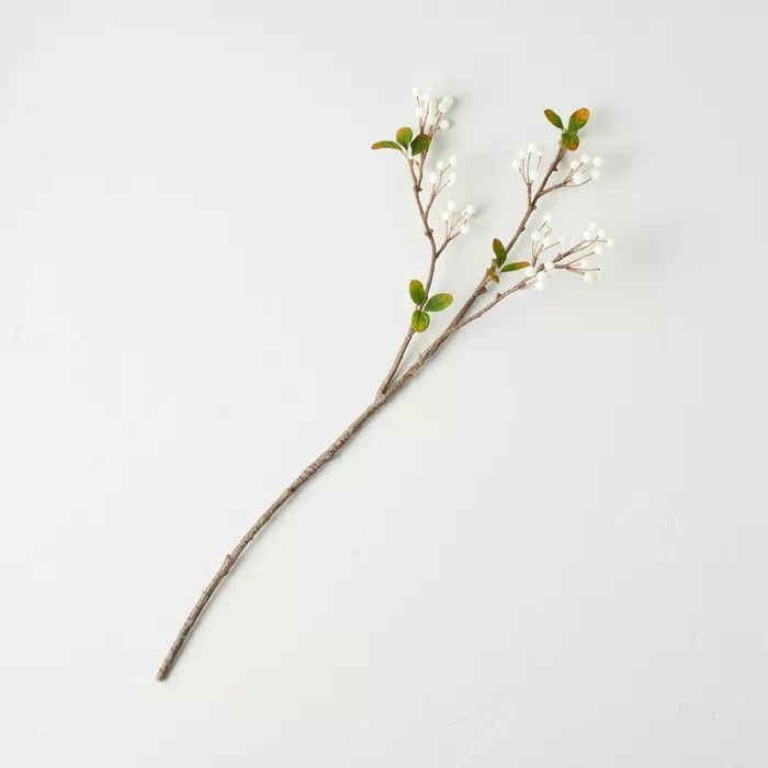 25" Faux Snowberry Plant Stem - Hearth & Hand™ with Magnolia | Target