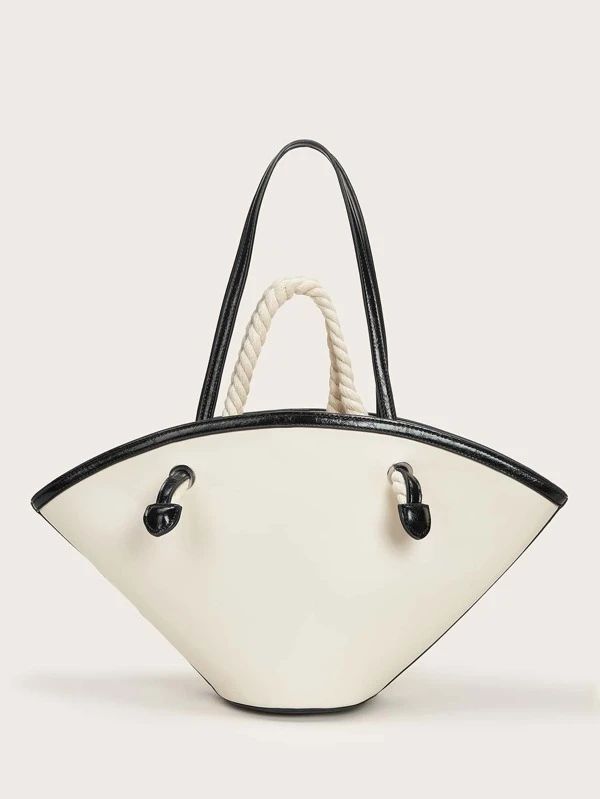 MOTF PREMIUM STRUCTURED TOTE BAG | SHEIN