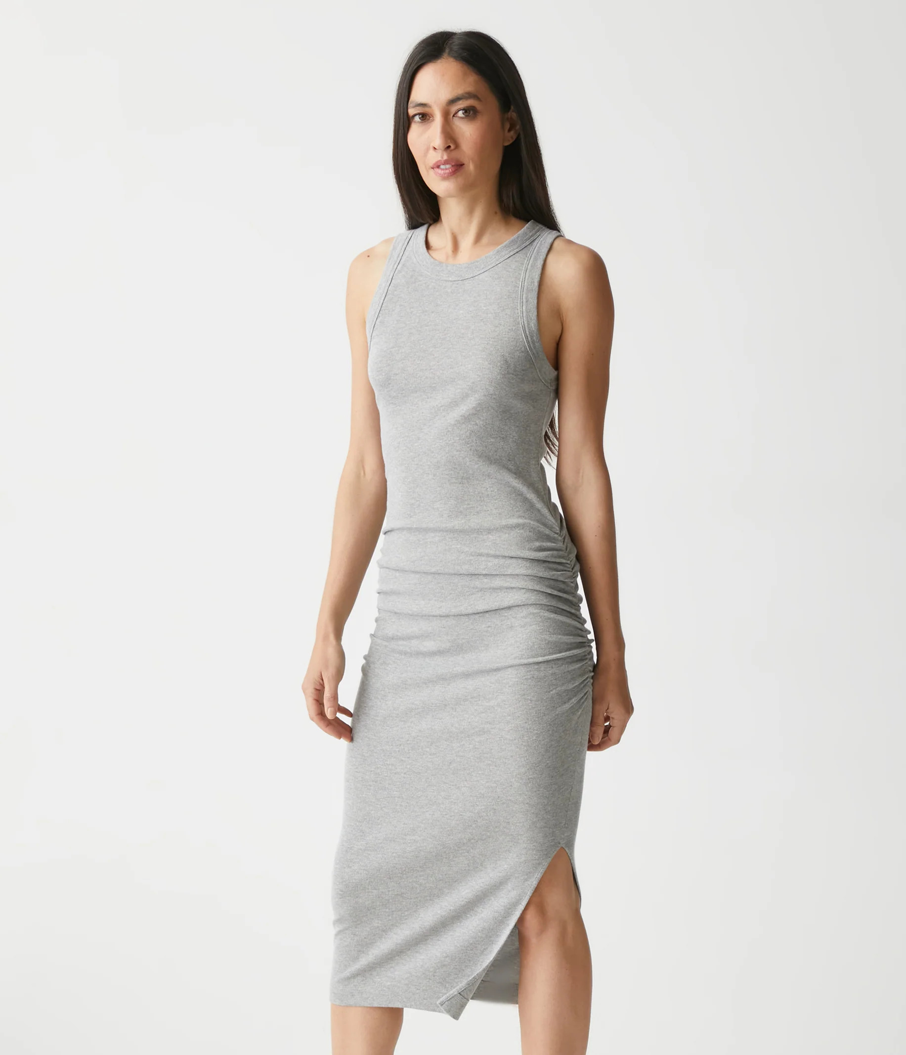 Wren Ribbed Midi Dress | MichaelStars.com