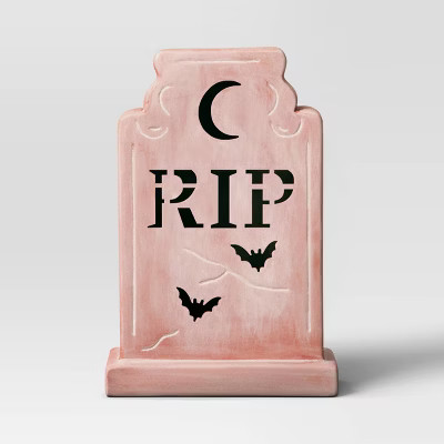 Terracotta Tombstone RIP Halloween Party Decoration - Hyde & EEK! Boutique™ | Target