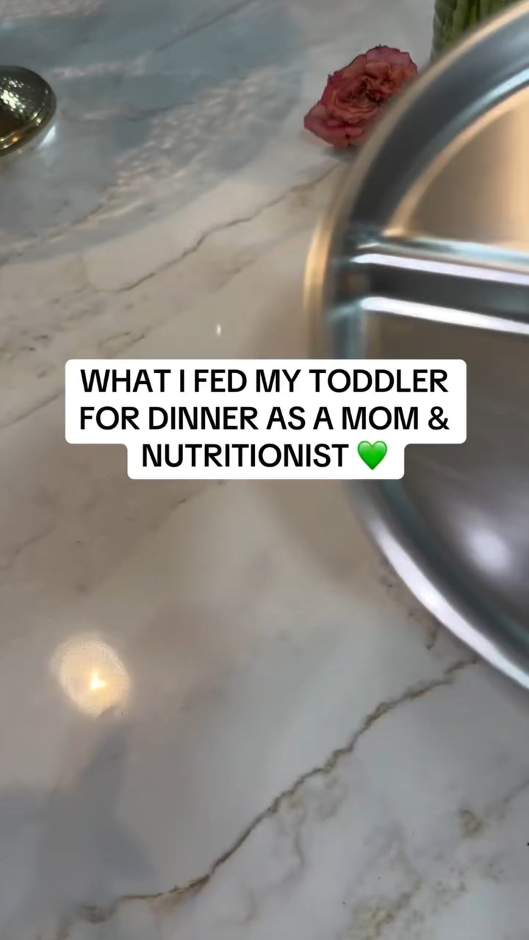 What I Fed My Toddler For Dinner As A Mom & Nutritionist Who Focuses On Whole Foods💚

Does your toddler like anything on this plate? Comment below!

#LTKmomlife #LTKfoodie #LTKKids