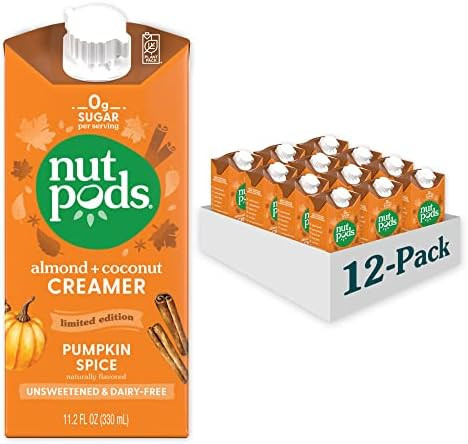 Pumpkin Spice Nut Pods 12 Pack | Amazon (US)