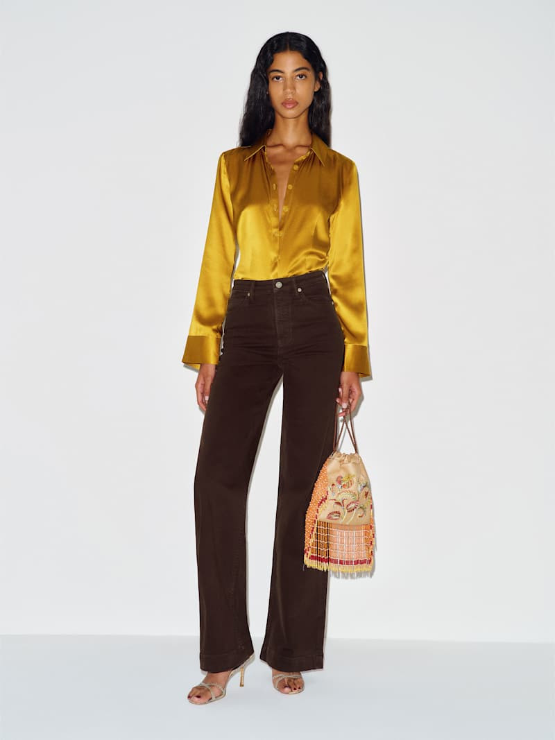 Bex Super Stretch High Rise Wide Leg Jeans | Reformation (Global)