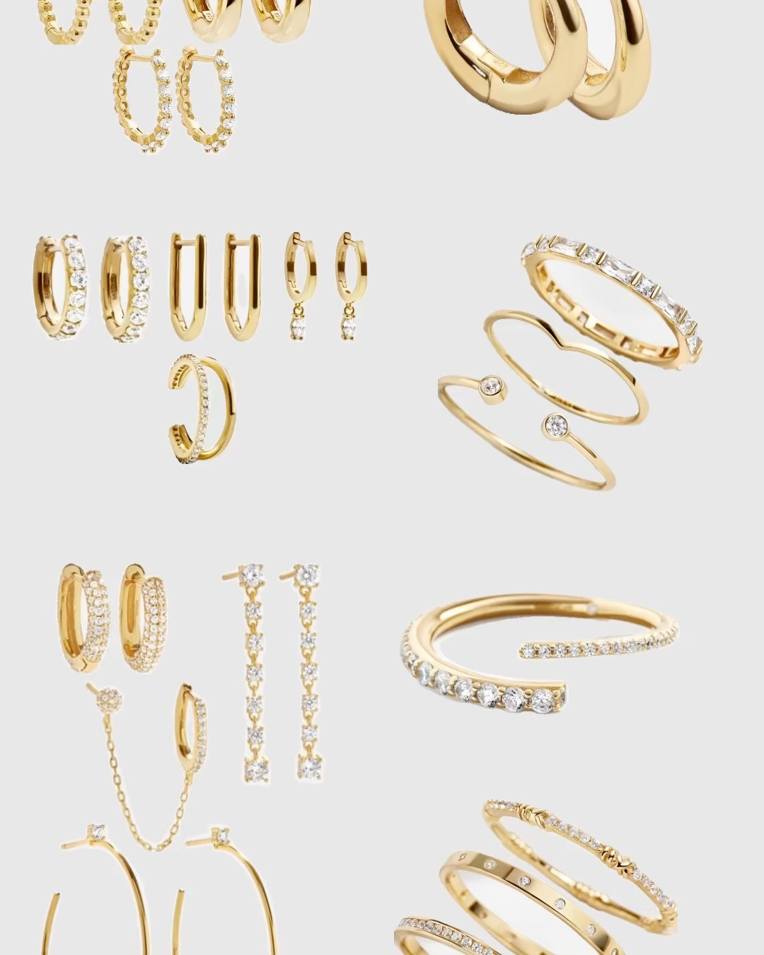 Jewelry is often my favorite touch to add to an outfit. The sparkle really pulls everything together, don’t you agree? 😉

All of the pieces tagged in this post can complement so many different looks, and are plated in 18k gold (super helpful for me - I don’t like to take jewelry on and off all the time but I have metal allergies). However, that doesn’t mean I don’t also love gorgeous costume jewelry! Coming up in my next post, stay tuned 💍😊

I've also added some similar fine jewelry from other brands, if BaubleBar isn't for you!

#notsponsored