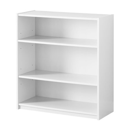 Mainstays 3-Shelf Bookcase, Multiple Colors | Walmart (US)