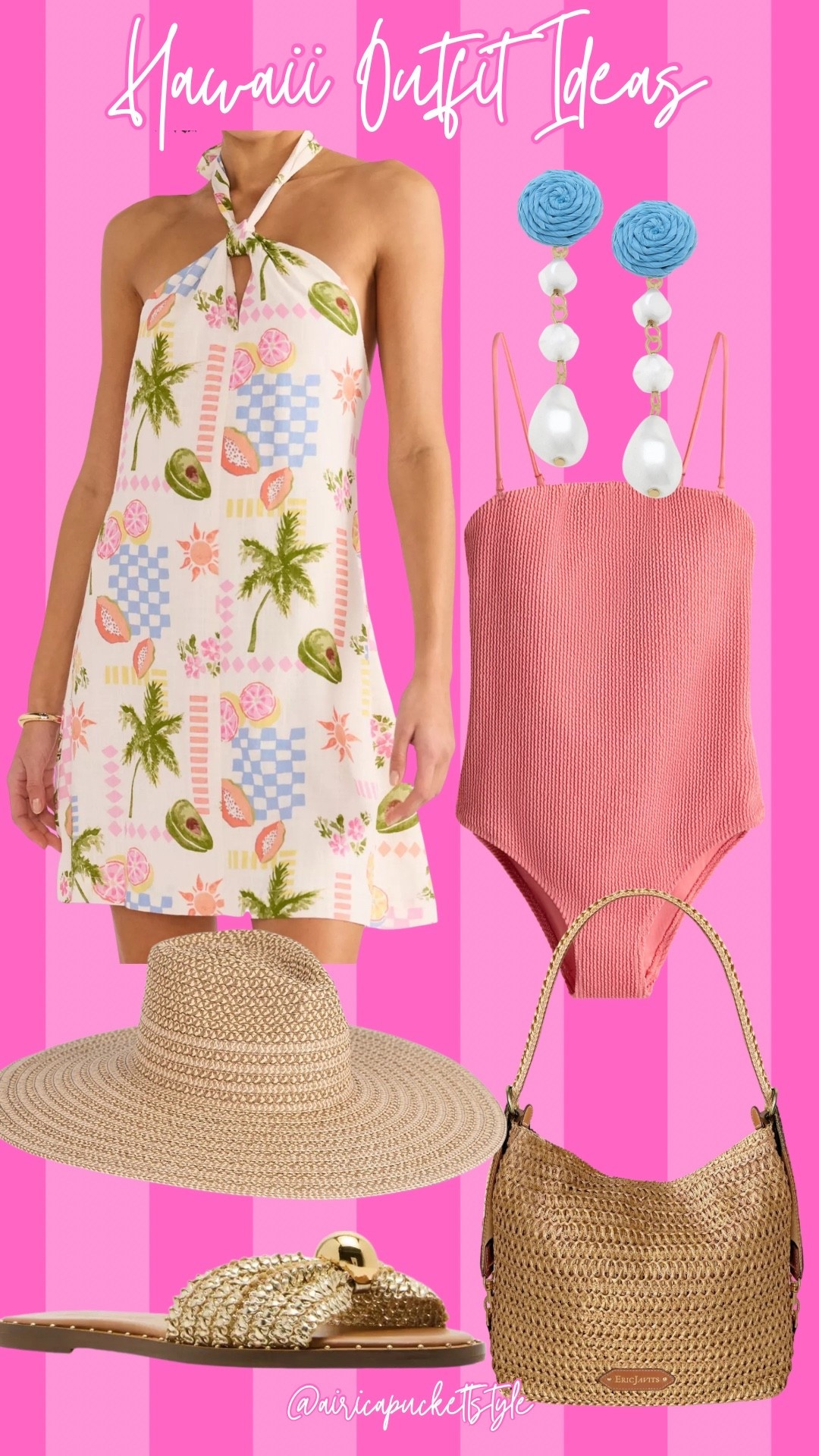 Hawaii beachside outfit idea