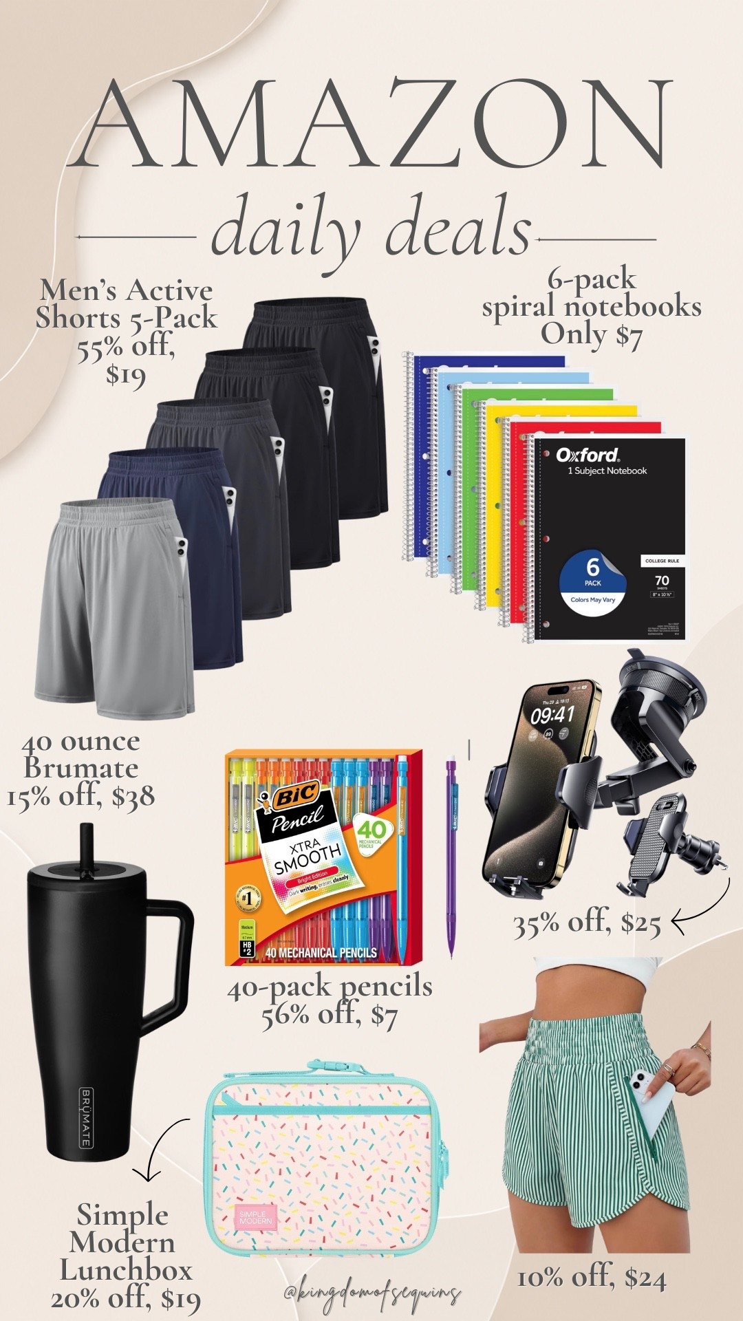 My favorite deals of the day from Amazon.

#LTKMens #LTKSaleAlert #LTKKids