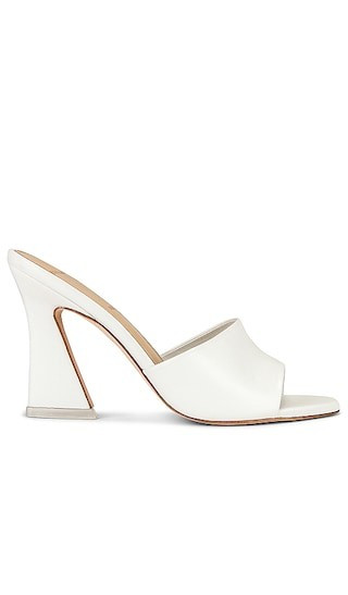 BLACK SUEDE STUDIO Nadya Mule Sandal in White. - size 6.5 | Revolve Clothing (Global)