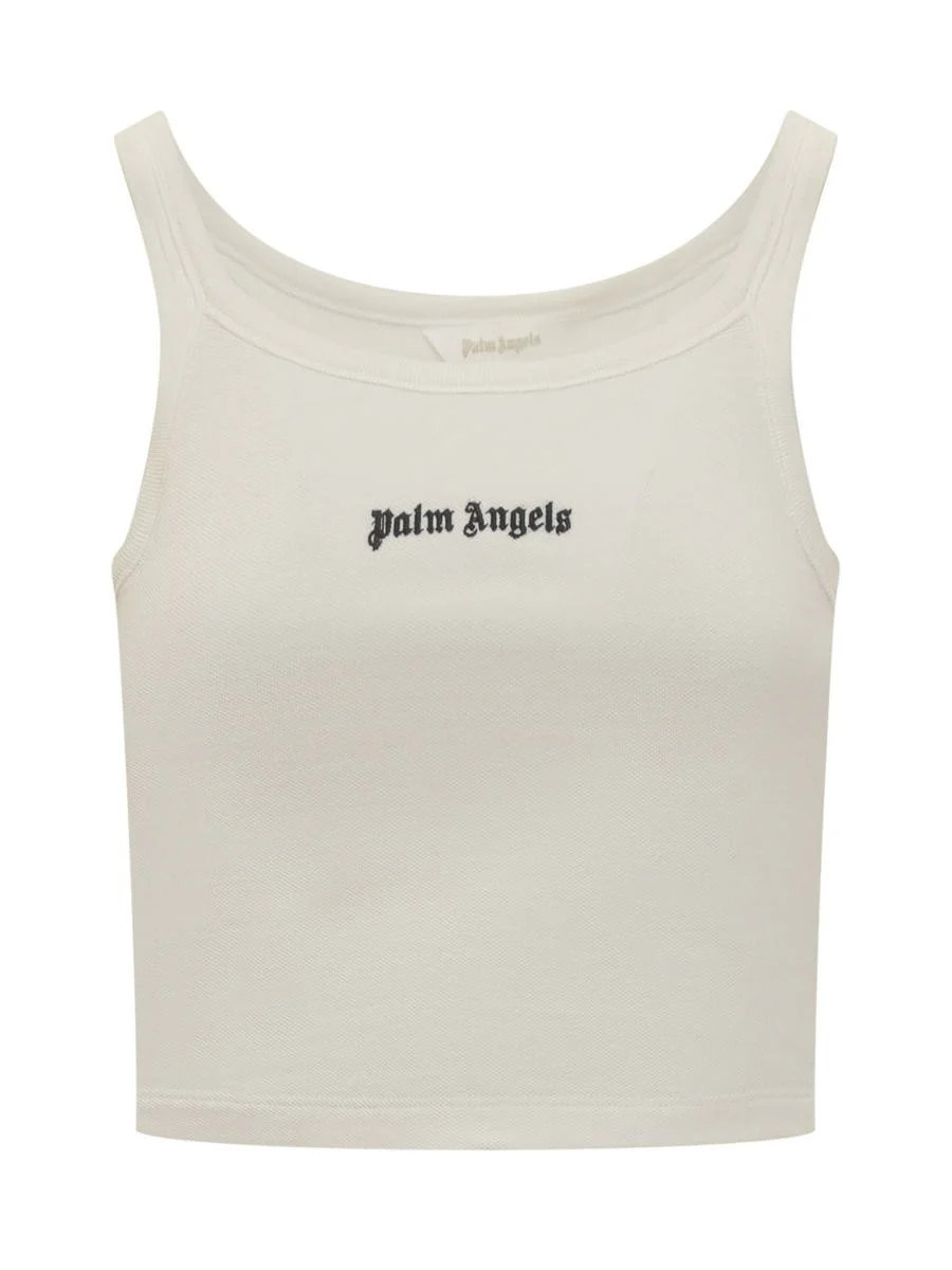Palm Angels Tank Top With Logo | Baltini