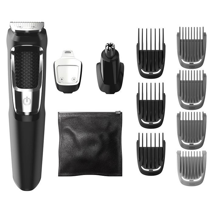 Philips Norelco Series 3000 Multigroom Men's Rechargeable Electric Trimmer - MG3750/60 - 13pc | Target