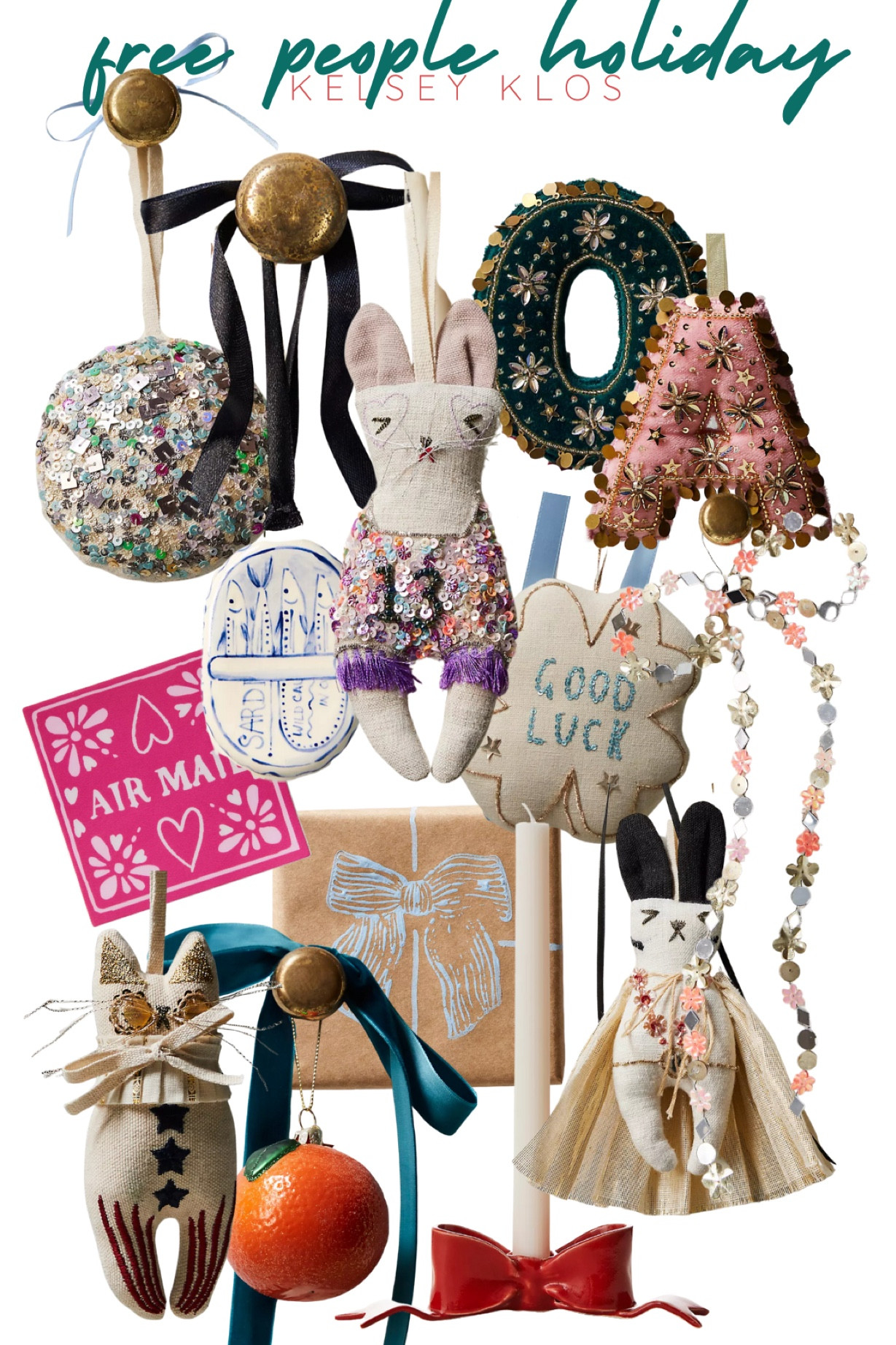 Free People Holiday is so ornate and beautiful, but the Taylor Swift inspired Cat ornament is definitely my FAVORITE 

#LTKSeasonal #LTKGiftGuide #LTKHoliday