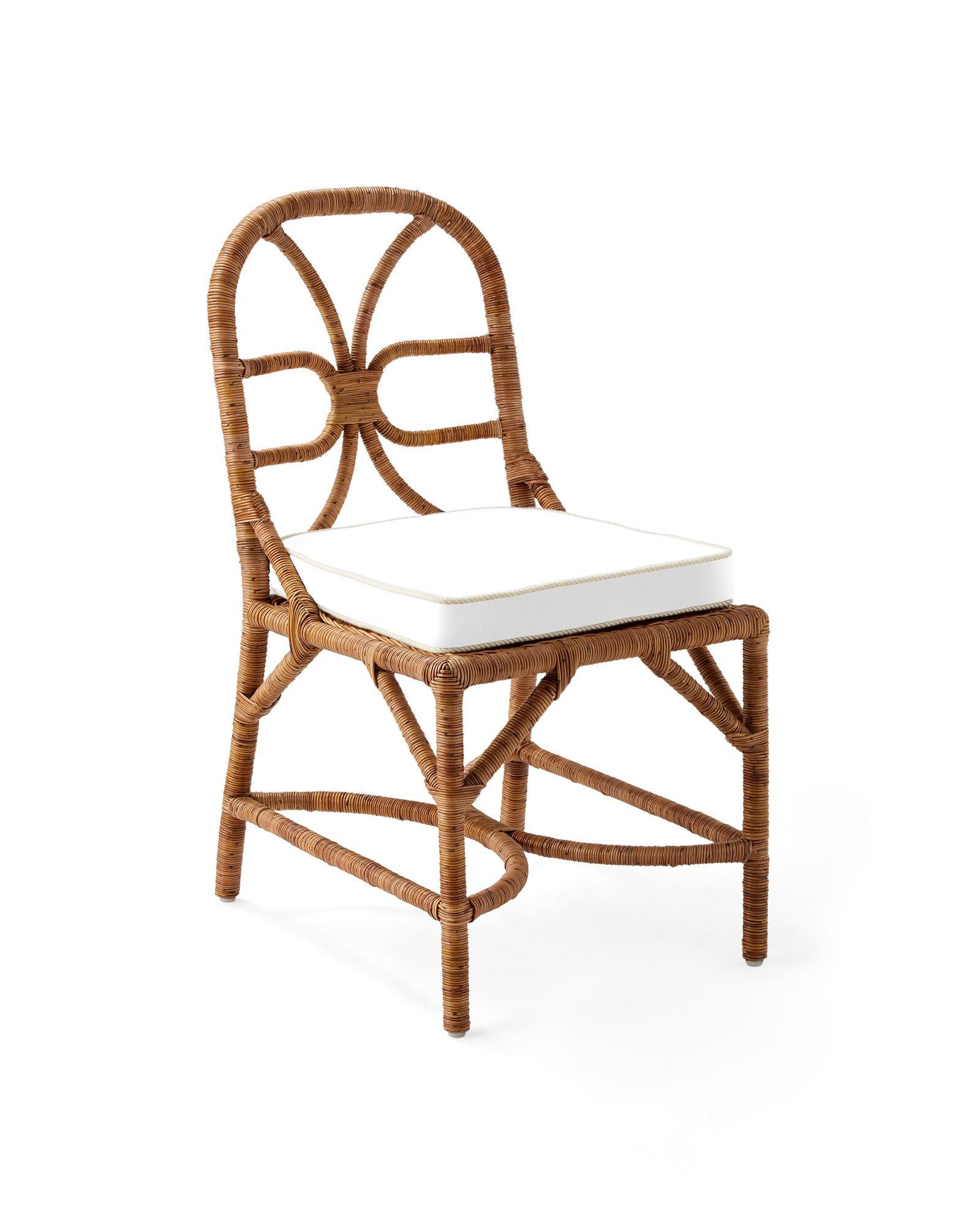 Antica Rattan Side Chair | Serena and Lily