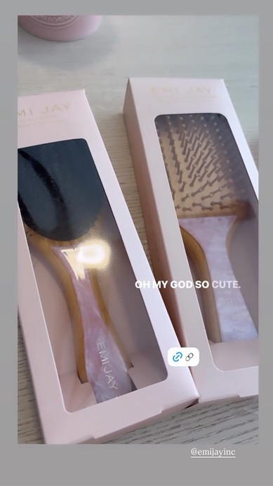 Emi Jay makes brushes now and they’re so cute! You can even get some personalized. 

These would be great gifts, too! Comes in multiple colors.

#LTKBeauty #LTKselfcare #LTKgrwm