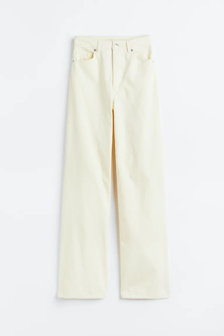 Wide-leg Corduroy Pants | H&M (US + CA)