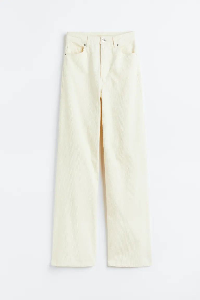 Wide-leg Corduroy Pants | H&M (US)