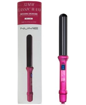 NuMe 32mm Classic Curling Wand (Pink), from Purebeauty Salon & Spa | Macys (US)