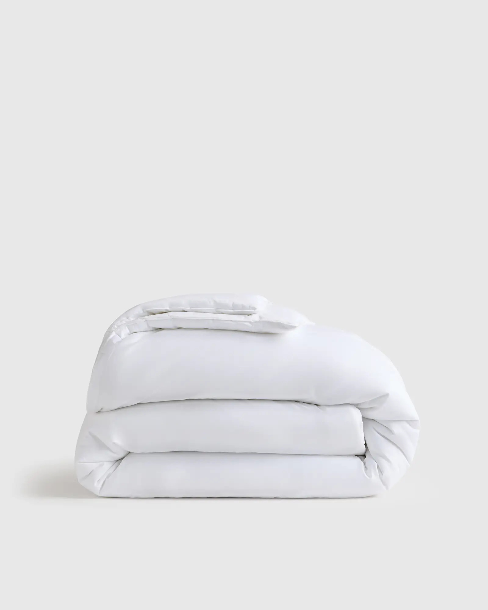 Organic Cotton Premium Down Alternative Comforter - All Season in White | Quince