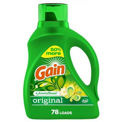 Gain + Aroma Boost Original Scent HE Compatible Liquid Laundry Detergent Soap - 113 fl oz | Target