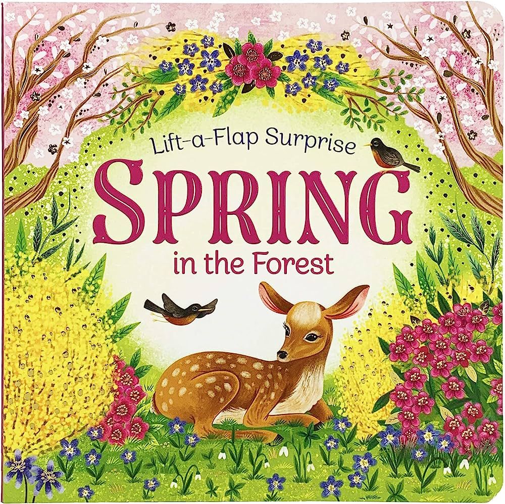 Spring In The Forest Deluxe Lift-a-Flap & Pop-Up Seasons Children's Board Book (Lift-a-flap Surpr... | Amazon (US)