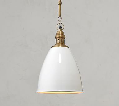 Rowan Pendant, White | Pottery Barn (US)