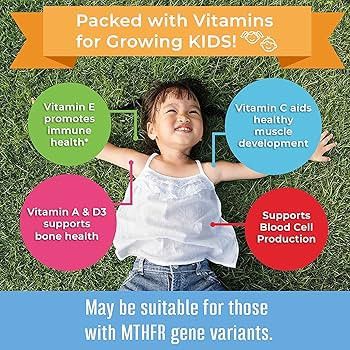 MaryRuth's Kids Multivitamin Gummies | 2 Month Supply | Sugar Free | Kids & Toddlers Ages 2+ | Es... | Amazon (US)