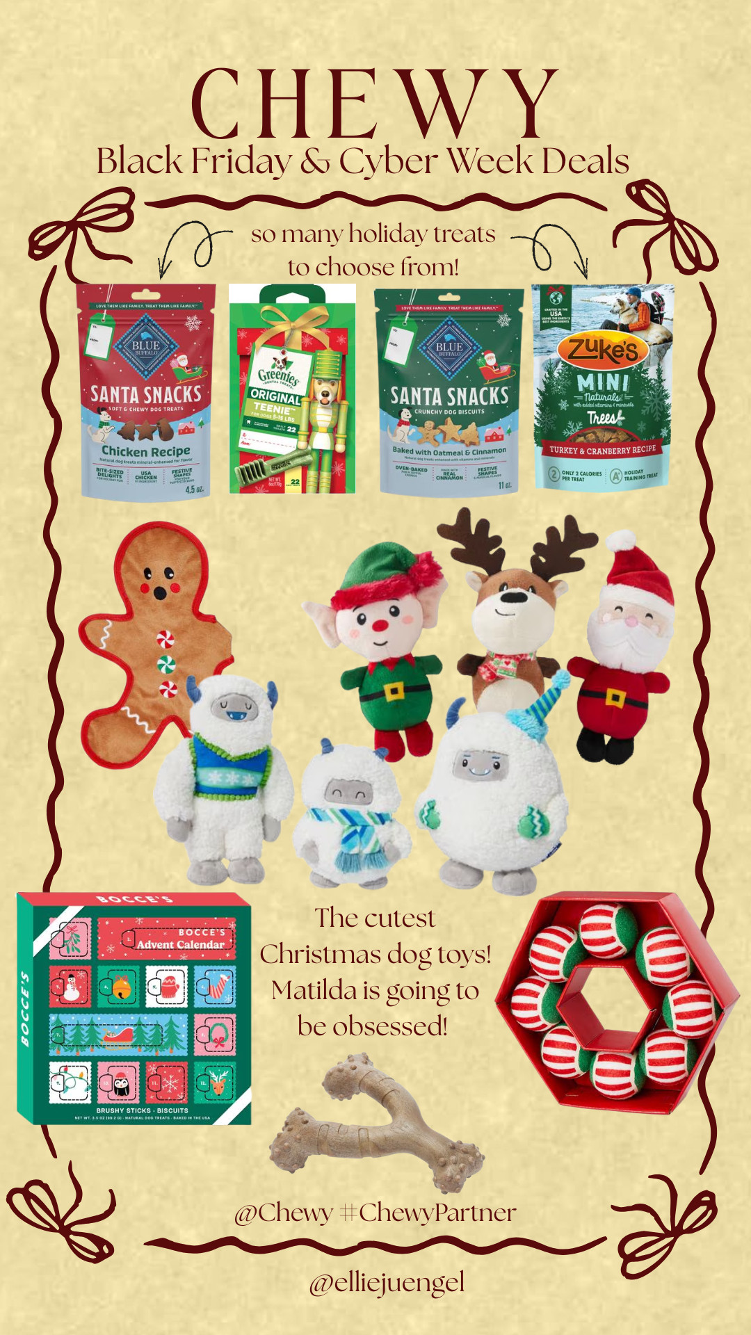 @Chewy is the one stop shop for your pets this holiday season! Their Black Friday sale is too good to miss! #ChewyPartner 

 