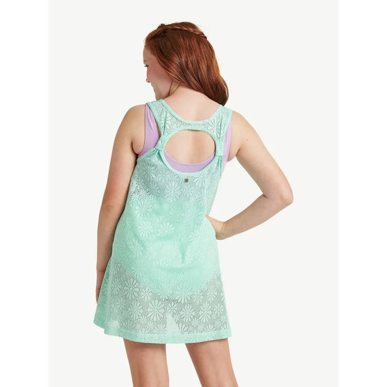 Justice Girls Swimsuit Cover Up Dress, Sizes 5-18 | Walmart (US)