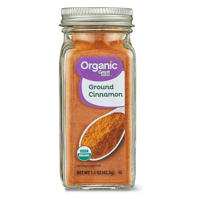 Great Value Organic Ground Cinnamon, 1.5 oz | Walmart (US)