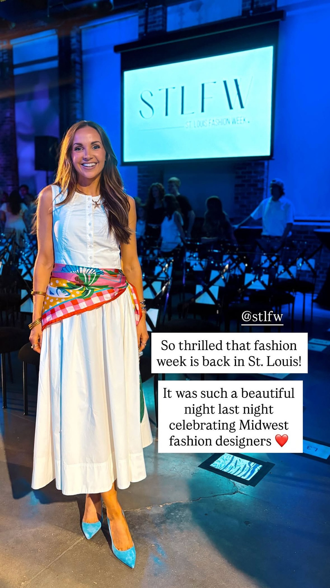 Attended St Louis fashion week last night! Dressed up this @jcrew dress!

#LTKgrwm #LTKootd