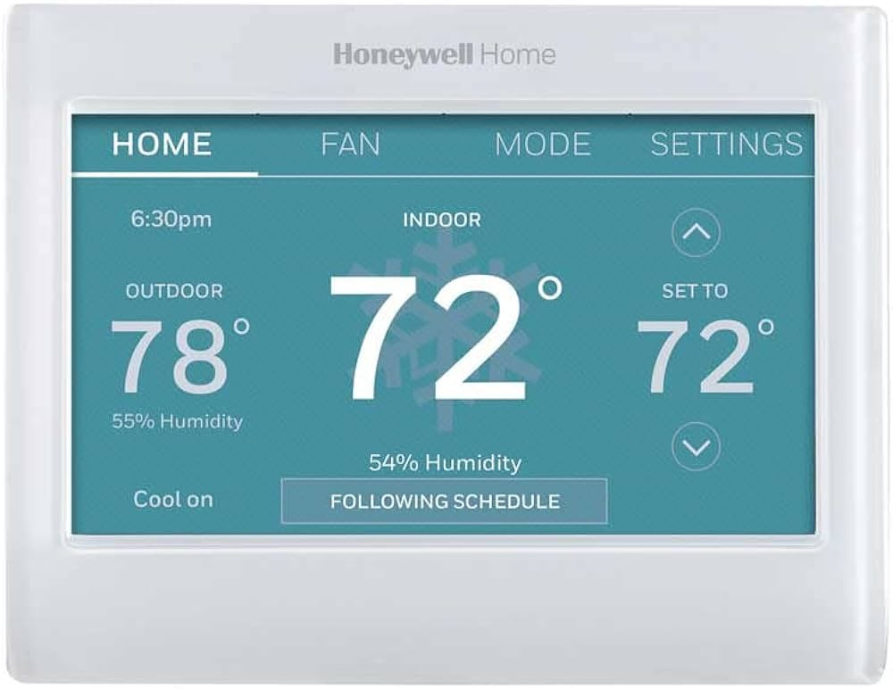 Honeywell Home RTH9600WF Smart Color Thermostat | Energy Star | Wi-Fi | Programmable | Touchscree... | Amazon (US)