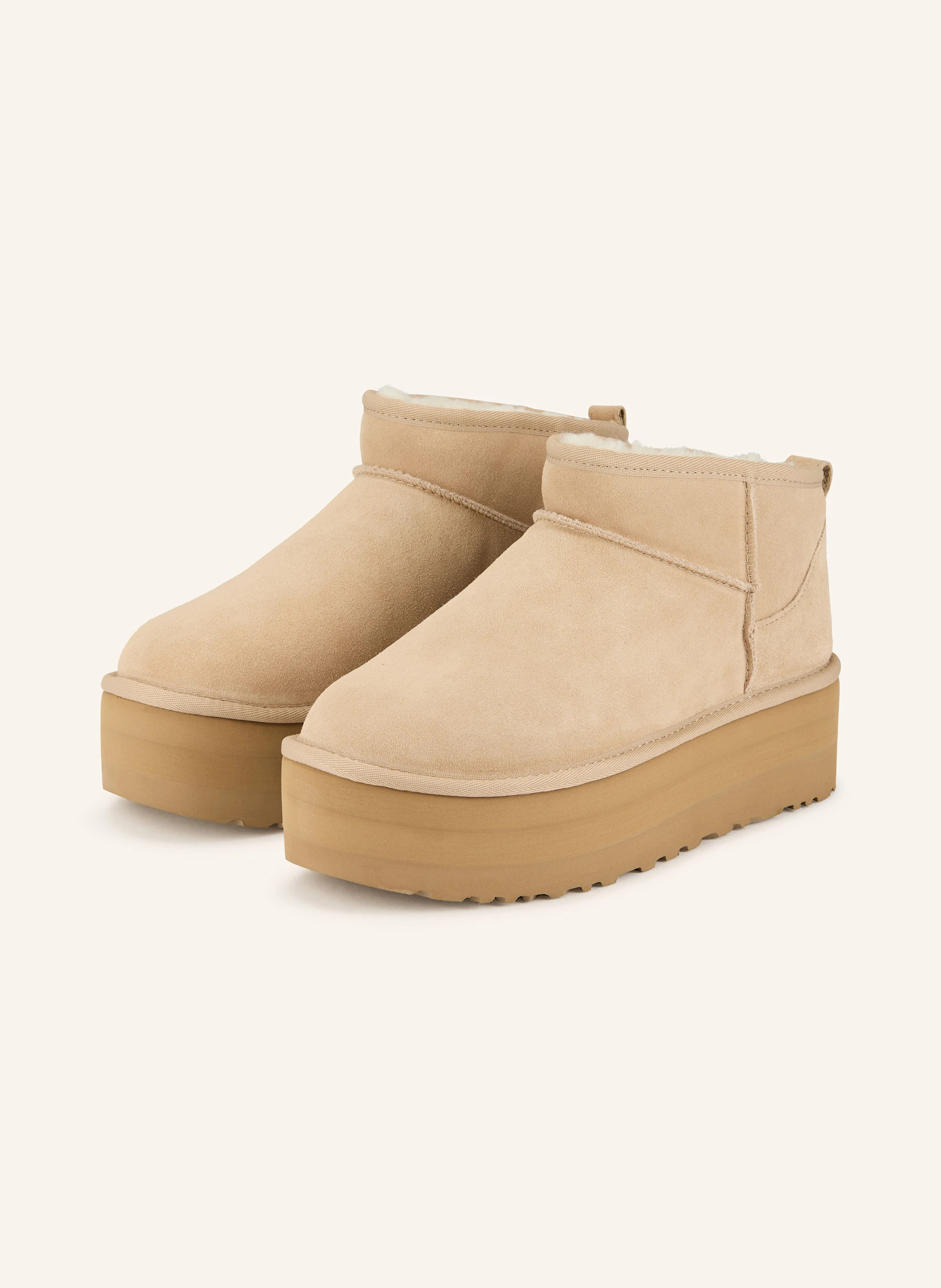 UGG Plateau-Boots CLASSIC ULTRA MINI PLATFORM in beige | Breuninger (DACH)